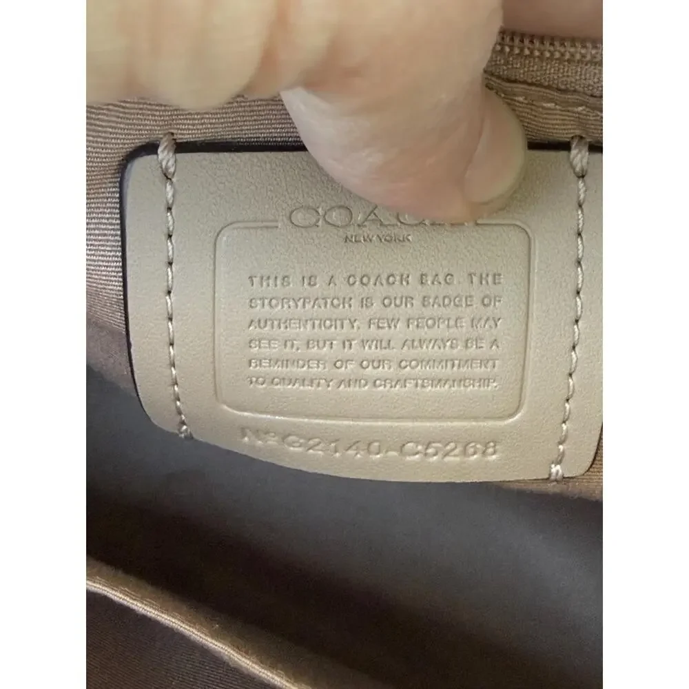 Coach Dempsey Crossbody Tote C5268 - Picture 7 of 10